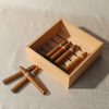 Premium Wooden Cigar Box with Humidor and Accessories