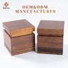 ZHIHE Wholesale Funeral Supplies Wooden Animal Pet Urn Funeral Memorial Urn Cremation Unique Reference