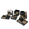 Custom Blue White Duble Color Hotel Leather Supplies Leather Amenities Set Leather Accessories for Hotel Gusteroom