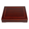 Exquisite Green Lacquer Single Wooden Rectangular Button Lock Watch Box Rolex Watch Luxury Piano Paint Finish