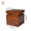 ZHIHE Wholesale Funeral Supplies Wooden Animal Pet Urn Funeral Memorial Urn Cremation Unique Reference