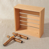Premium Wooden Cigar Box with Humidor and Accessories