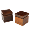 ZHIHE Wholesale Funeral Supplies Wooden Animal Pet Urn Funeral Memorial Urn Cremation Unique Reference