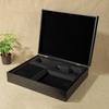 Exquisite Green Lacquer Single Wooden Rectangular Button Lock Watch Box Rolex Watch Luxury Piano Paint Finish