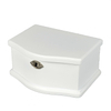 Personalized White High-Quality Music and Storage Wooden Jewelry Music Box Luxury Custom Ballet Girl Spinning Wind up Music Box