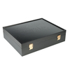 Exquisite Green Lacquer Single Wooden Rectangular Button Lock Watch Box Rolex Watch Luxury Piano Paint Finish