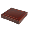 Exquisite Green Lacquer Single Wooden Rectangular Button Lock Watch Box Rolex Watch Luxury Piano Paint Finish