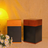Wholesale Factory Price Custom Pet Cremation Urn Elegant Wooden Urn for Premium Funeral Packaging and Memorials