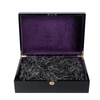 Zhihe 2025 New Product Large Premium Wooden Box Smooth Stash Box with Hinged Lid Wooden Box with Lock and Key