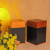 Wholesale Factory Price Custom Pet Cremation Urn Elegant Wooden Urn for Premium Funeral Packaging and Memorials