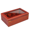 Elegant Handcrafted Wooden Tea Gift Box with Dividers
