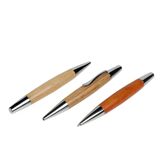 New Style Design Luxury Custom Laser Logo Eco - Friendly Wooden Gift Walnut Fountain Pen