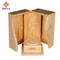 Elegant Custom Logo Natural Wood Wine Gift Packaging Box