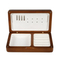 Factory Wholesale Velvet Wood Custom Logo Kids Small Jewelry Gift Box for Present