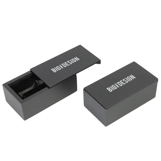 Custom Luxury 1-Slot Black Wooden Watch Storage Box with Gold Lacquer Paint Bottom Lock for Brand Logo Gift Packaging