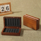 New Arrival Handmade Premium Bamboo Wood Fishing Tackle Box Wooden Fly Hook Box