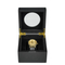 High Quality Opening Window Design Custom Wooden Square Black Boxes for Watches