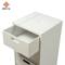 Home Decoration Living Room Bedroom Furniture White Modern MDF Wood Cabinet Chest with 5 Leather Drawers