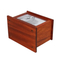 Timeless Mahogany Pet Cremation Urn for Cherished Memories