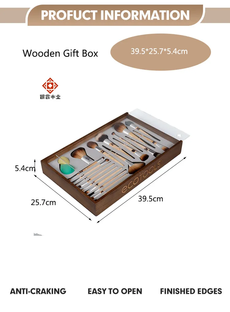 Factory Price Retro Wooden Drawer Removable Maquiagem Cosmetic Case Wooden Gift Packaging Cosmetics Store Display Case Design Beauty Makeup Organizer for Luxury