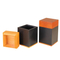 Zhihe Artisan Craftsmanship Double Pet Urn Customizable Dual-Layered Memorial Box for Pets Unique Two-Tone Keepsake Container