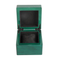 Luxurious High-End Green Piano Glossy Lacquer Finish Wooden Packaging Display Gift Box for Single Watch