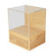 Wholesale Customized Size Wooden Storage Packing Jewelry Gift Craft Box with Sliding Transparent Acrylic Lid