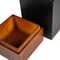 Two-Colour Design Pet Funeral Burial Memorial Urn Wooden for Dogs Cats Ashes
