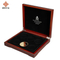 High Quality Custom Zhihe Wood 100% Walnut Solid Wood Rectangle Single Coin Gift Display Recyclable Wooden Box
