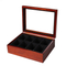 Hot Sale 8-Slot Wooden Watch Collection Display Box Mahogany Material for Watch Storage Packaging