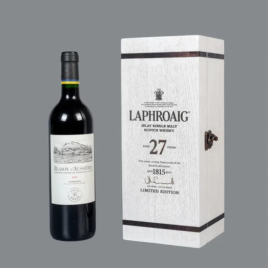Premium Customizable Pine Wood Wine Gift Box Set