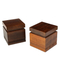 Wholesale Walnut Wood Pet Cremation Urn Customized Pet Cat and Dog Commemorative Urns Box Lead Pet Caskets for Human Ashes
