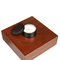 Professional Wooden Funeral Supplies Animal Pet Urn Oak Human Features Memorial Candle Cremation Urn