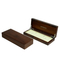 Luxurious High-End Solid Walnut Single Wooden Packaging Jewelry Display Watch Gift Box for Mens and Female