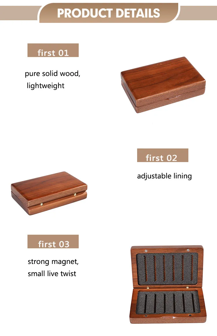 Elegant Eco-Friendly Wooden Gift Box for Romantic Moments