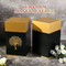 Zhihe Customizable Pet Urn Dual-Color Look Top-and-Bottom Cover Ideal for Storing Beloved Pet Ashes.
