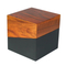Eco-Friendly European Style Painted Wooden Cremation Urn Biodegradable Birch Ashes Keepsake Pet Urns for Cats & Dogs