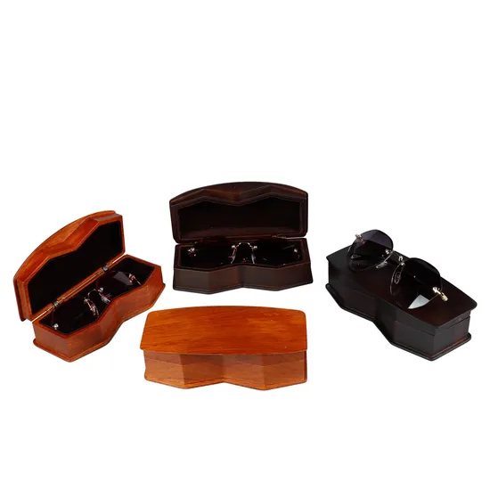 Premium Wooden Sunglass Case - Wholesale Eyewear Gift Packaging