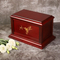 ODM OEM Customized Wooden Urn Personalized Bamboo Memorial Cremation Box with Photo & Message for Pet Loss Pet Caskets & Urns