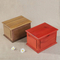 Customized Elegant Retro Wooden Packaging Souvenir Pet Memorial Keepsake Urn Box for Dog or Cat Ashes