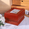 Modern American Style Wood Urn Box Colorful Contemporary Design for Human Ashes Pet Cremation for Funerals Memorial Services