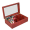 Wholesale Factory Price Wooden Gift Box Storage Packaging Boxes as Tea Bag Storage Organizer and Tea Box for Tea Bags