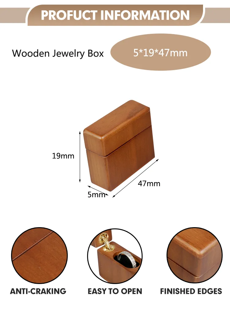 Wholesale Walnut Jewelry Box Wooden Buddha Beads Hand String Bracelet Box Necklace Ring Pieces of Literary Play Packaging Gift Box Manufacturers Whole