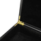 Customized High Quality Black Packaging Solid Gift Customized Wooden Storage Box Gift Box for Jewelry Watch Book