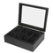 Hot Selling Luxury 12 Slot Wooden Watch Box for Men Solid Wood Watch Case Watch Box Organizer with Window