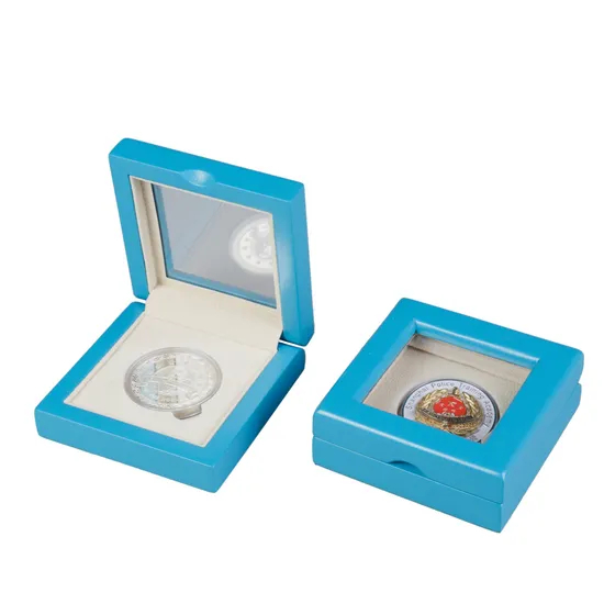 Custom Decorative Wooden Gift Box for Coin Storage