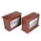 Handmade Wooden Funeral Pet Urn Box with Photo Frame Animal Funeral Supplies for Pets Premium Quality Pet Ash Urn