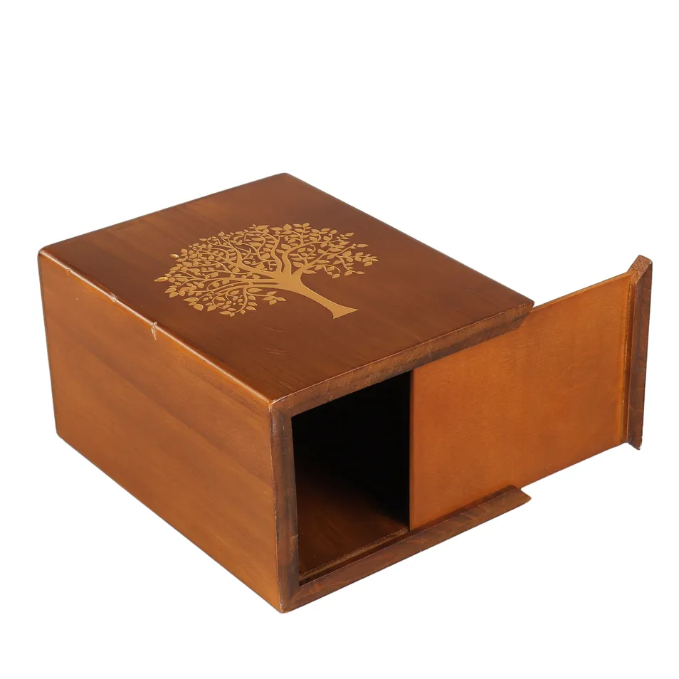 Human Ashes Adult Professional Wooden Urns Supporting Customized Wooden Urns Cinerary Caskets
