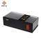Elegant Black Wood Tea Box with Custom Acrylic Lid