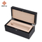 Personalized Sturdy Wooden Mic Storage Box with Custom Logo